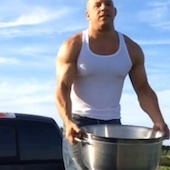 Vin Diesel Just Did The Ice Bucket Challenge And You Won't Believe Who He Called Out After