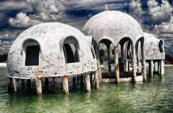 The Domes of Cape Romano, Florida