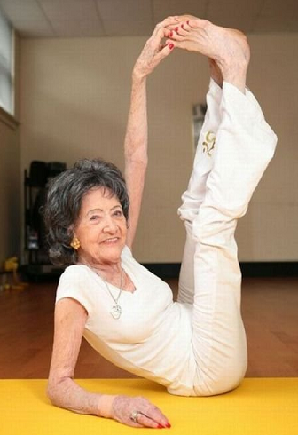 This 93 Year Old Yoga Teacher Will Blow Your Mind [VIDEO]