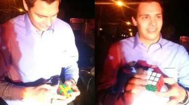 Magician Escapes Parking Ticket with Rubik’s Cube Trick (VIDEO)