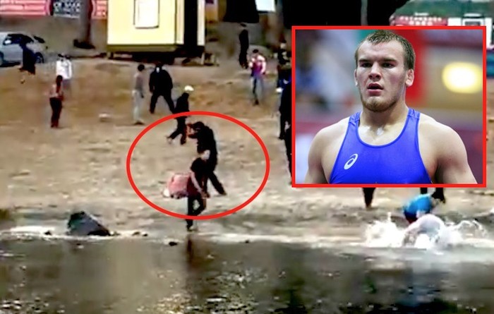 (VIDEO 18+) // Momentul în care un campion la lupte libere este ucis cu bestialitate în Rusia
