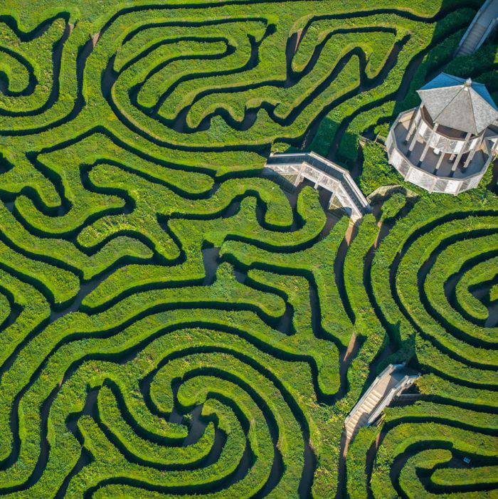 Cel mai lung labirint viu din lume – Locul ideal în care să dispari câteva ore