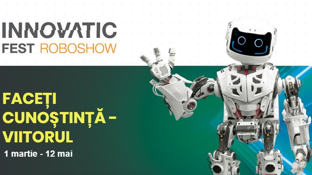 Innovatic Fest Roboshow | Roboți care dansează, recită poezii, servesc cafea și oglinzi interactive, la Chișinău