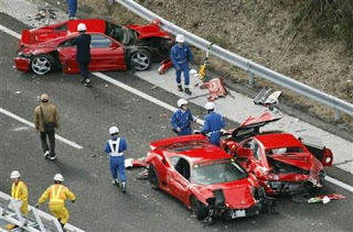 The Most Expensive Road Accident !