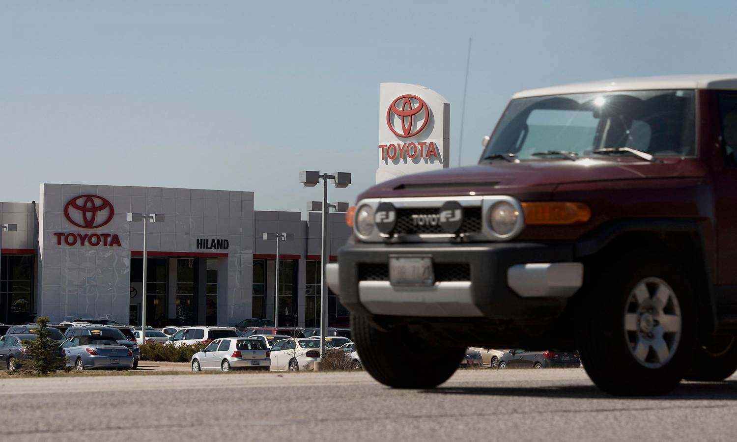 Toyota dreams of green car future, but light-truck gains are driving profits