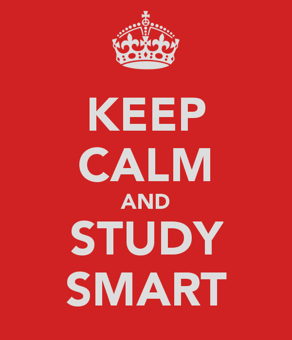 ‘Study smart’