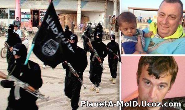 Islamic State threaten THIRD British hostage in 'chat show parody' propaganda