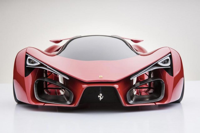 Ferrari F80 Supercar Concept by Adriano Raeli @ Top Gear Test (Video)