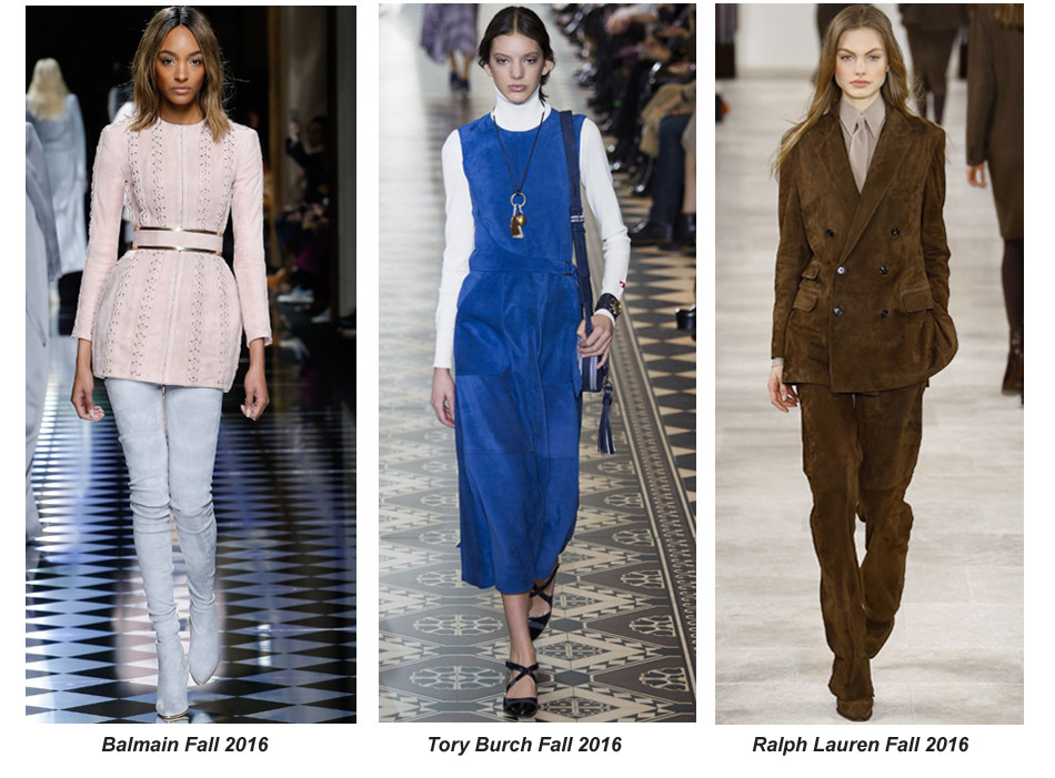 Sexy Suede Makes A Return To The Fall Catwalks- Get The Look Now