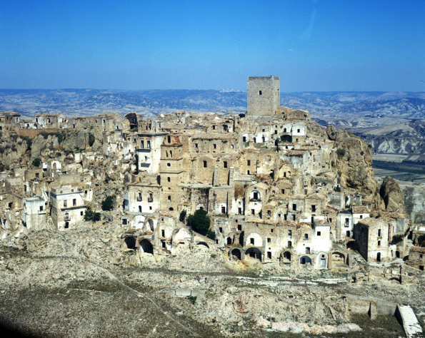 Italian Ghost Town: Craco, Italy