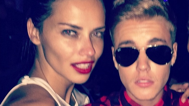 Adriana Lima Makes Awful Life Choice: Hooks Up With Justin Bieber